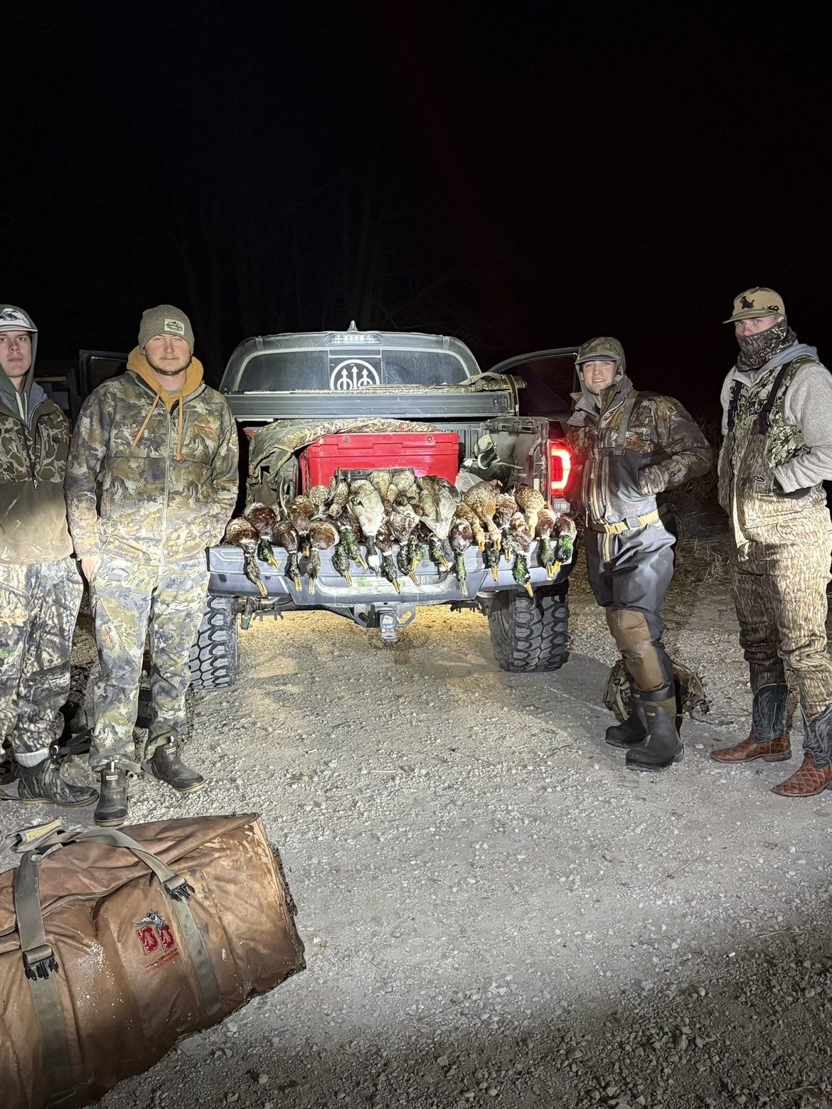 Guide and waterfowl harvest